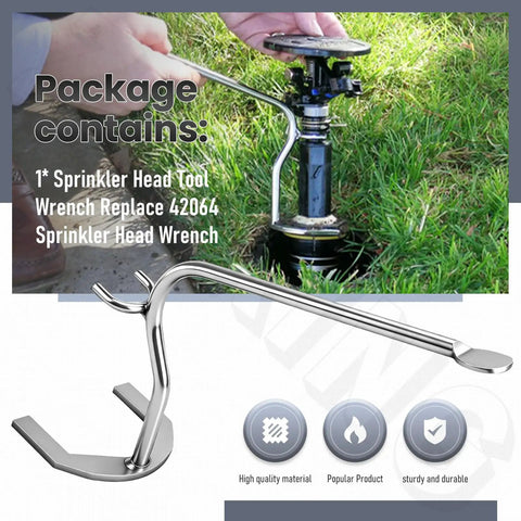Sprinkler Head Tool Wrench For Pop Up Impact Sprinklers And Rotor Adjustment Tool Fits LG3 Mini Paw AG5 And 2045A in use
