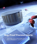 Top Notch Hardwired Photoelectric Smoke Alarm With Interconnected Wiring And Battery Backup For Legit Home Safety Coverage That Triggers A Bold Eighty Five Decibel Alert To Keep Your Place Rock Solid Safe Today with dual-layer micro-mesh design