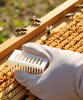 Beekeeper using Queen Marker Cage Clip For Beekeeping Plastic Queen Catcher Tool For Safe Handling Beekeeper Essential Beekeeping Supplies
