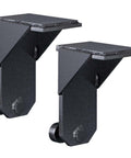 Heavy Duty Shipping Container Jack Lug Leveler 2 Pack For Easy Lifting And No Sweat Leveling in black durable metal.