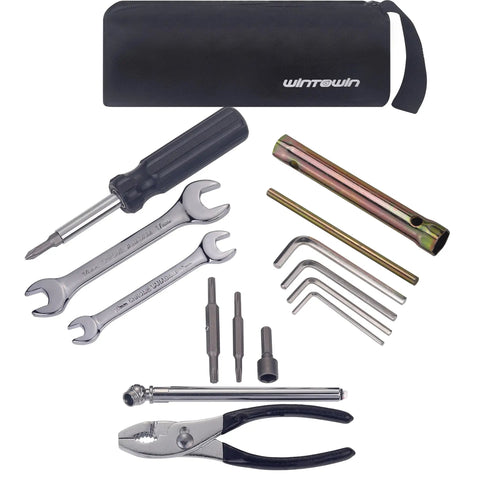 Compact Motorcycle Tool Kit For Sport Bikes ATVs And UTVs An All You Need On The Go Repair Set with tools and case