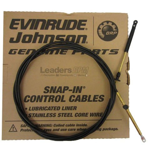 OEM 17 Foot Remote Control Cable For Outboard Motors 173117 0173117 Genuine Replacement Cable coiled on box