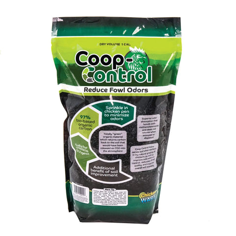 Bio Based Chicken Coop Odor Control Powder 97 Percent Organic Carbon Easy Sprinkle For Odor Reduction Safe For Chickens Cuts Flies