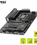 Beast AM5 Gaming Motherboard With WiFi 7 And 5G LAN DDR5 Boost To 8400 MTs PCIe 5 X16 M2 Gen5 ATX Form Factor 14 Rail SPS VRM