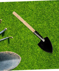 Durable Dope Wooden Garden Tool Handle Replacement For Shovel Spade Hoe Sickle Interchangeable Multipurpose Grip on grass