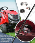Plug-And-Play Steering Shaft And Gear Assembly For MTD Troy-Bilt Yard Machines Bolens Lawn Tractors, With Washer, lawn tractor shown