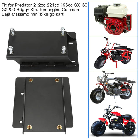 Torque Converter Riser Plate Kit Replacement For Predator 212cc 224cc 196cc Engines And GX160 GX200 Mini Bike Go Kart Parts