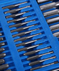 Heavy Duty Carbon Steel Tap Wrench And Die Set With 110 Pieces Metric Taps From M2 To M18 Includes 5 Wrenches 35 Dies for threading