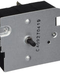 WE4M359 Dryer Timer Replacement For Clothes Dryers OEM Quality Part shown in black and silver metal structure, easy install