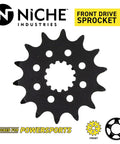 Drive Sprocket And Chain Combo For Yamaha YZF R3 MT 03 YZF R25 MT 25 Front 14 Tooth Rear 43 Tooth 520V X Ring 112 Links