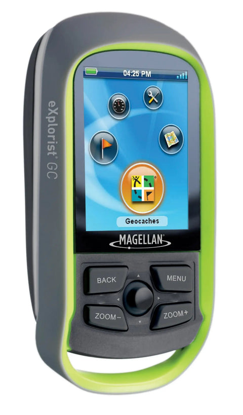 Waterproof Geocaching GPS With Two Point Two Inch LCD Easy To Use Interface Vibrant Transflective Screen For Sunlight Readability