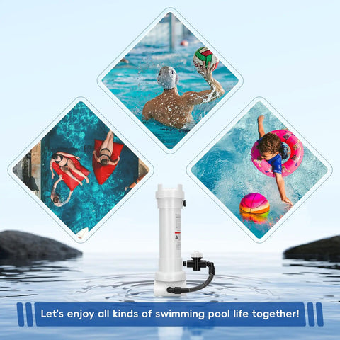 320 Chlorinator In Line Feeder Compatible With 320 Automatic In Line Chlorine And Bromine System For Pools And Spas Holds 11 Large Tablets Or 98 Small Tablets Online Or Offline Use white pool tablet feeder in spa water