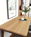 Natural Wood Peel and Stick Wallpaper Self Adhesive Wood Grain Contact Paper 15.7 Inch By 354 Inch on table surface