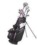 Ladies Complete Right Handed Golf Club Set With Lightweight Shafts, Regular And Petite Sizes, 14 Pieces Including Driver