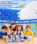 Hands On Circuit Kit For Kids 6 Plus With 66 Pieces And 1200 Plus Projects Electric Circuit Board Science Toy shown with children building circuits
