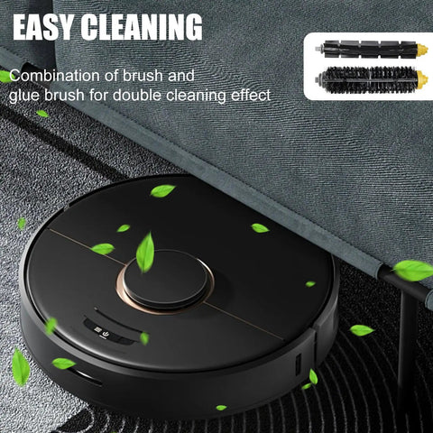 Replacement Brush Rollers And Side Brush Kit For Roomba 600 And 500 Series Vacuum Cleaners Fits Models 595 610 620 630 635 650 655 660 665 671 680 690 695 Easy Install Replenishment Set For Deep Edge Cleaning And Keeps Floors Fresh