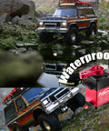 Beefy High Torque Waterproof RC Servo With Full Metal Gear And Aluminum Case in outdoor scale RC truck scene