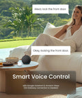 Woman using Smart Door Lock B200 With Keyless Entry, Fingerprint Scanner, Touchscreen Keypad, And App Control For Front Door