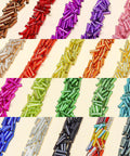 Glass Bugle Beads Bulk 4200 Pcs 2x6mm Champagne Pink Long Tube Seed Beads For Jewelry Making Sewing Crafts Bracelets Embroidery
