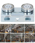 Heavy Duty Sliding Door Trolley With Alloy Steel Bearing For Ultra Smooth Glide And Noiseless Operation Corrosion Resistant