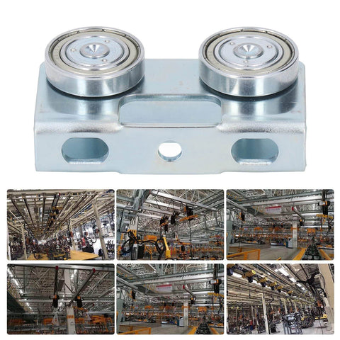 Heavy Duty Sliding Door Trolley With Alloy Steel Bearing For Ultra Smooth Glide And Noiseless Operation Corrosion Resistant