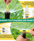 2 Pack Rotor Nozzle Adjustment Tools For Hunter MP Rotator And Rain Bird Sprinkler Heads DIY Friendly Quick Tune Up And Repair Compatible With MP Series