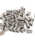50 Piece Metric Helicoil Kit M10 X 1.5 X 2.5D Wire Thread Insert Sleeve Bushing for Thread Repair in Automotive Marine Machinery