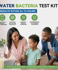 No Sweat Water Bacteria Test Kit Six Pack Zero Drama Pre Poured Agar Plates With Sterile Cotton Swabs Individually Sealed for family water testing.