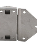 Heavy Duty Stainless Steel Hinge Built Different For Industrial And Commercial Doors With Five Hundred Kilogram Load Rating, top view showcasing robust design.