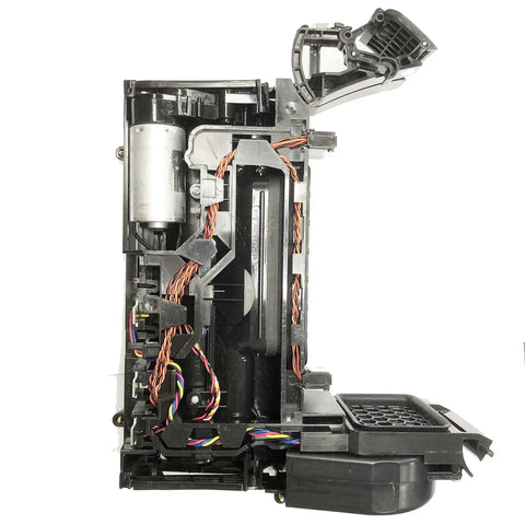 Replacement Main Roller Brush Cleaning Head With Fan Motor Module For Roomba E5 E6 I7 Series, inner motor components view.