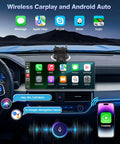 11.5 Inch Portable CarPlay Screen For Your Ride, Wireless CarPlay And Android Auto Dash Display With OTA Updates on car dash