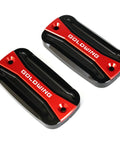 Goldwing Front Brake Fluid Reservoir Cover Oil Cap Red For GL1800 GL1500 Motorcycle Compatible CNC Aluminum Shield