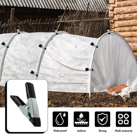 20 Pcs Small Spring Clamps Set Heavy Duty 2 Inch Mini Clips used for securing greenhouse fabric