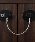 Heavy Duty Refrigerator Locks With Keys 12 Pack Adhesive Fridge Locks For Kidproofing And Child Safety Strong Cabinet Locks