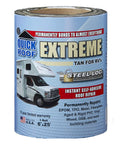 Quick Roof Extreme Tan Self Adhesive Roofing Tape Roll 6 Inch By 25 Feet For EPDM Metal Wood PVC Fiberglass And More Made In USA