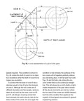 Book page view from Gears and Gear Cutting for Home Machinists showing a cone representation of a pair of miter gears.