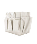 Heavy-Duty Canvas Garden Bag With 6-Inch Exterior Pockets And 11-Inch Interior Pockets, Comfortable Shoulder Strap And Stretch Cord Tool Fasteners