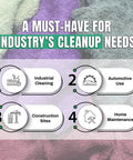 Recycled Color Terry Cloths 5 Lbs Compressed Box Heavy Duty Cleaning Shop Towels For Garage And Industrial Use And Housekeeping.