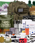 72 Hour Survival Kit For Two With 45L Bug Out Backpack Elite Outdoor Prepper Gear Comprehensive First Aid, Water Filter, Food, Tools, And Camping And Hiking Essentials For Emergencies