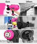 Comparison of powerful HVLP paint sprayer with adjustable flow and copper nozzles vs slower alternatives