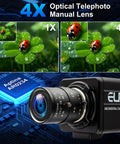2MP Global Shutter USB Camera With 90FPS High Frame Rate, 4x Manual Zoom Lens 2.8-12mm for machine vision and live streaming