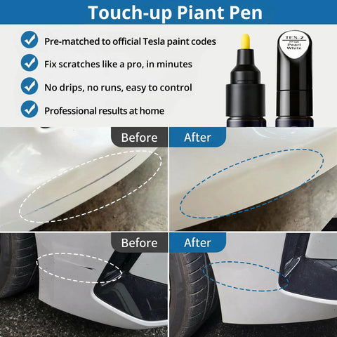 Exact Color Match Car Paint Touch Up Pen For Cars, SUVs And Trucks, Quick And Easy Scratch Remover, Waterproof Magic Pen For Scratches And Rock Chips