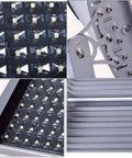 Close-up of Heavy Duty Led Flood Light For Outdoor Security And Garage Spots showing LED array and aluminum housing details.