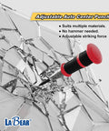 Adjustable 6 Inch Auto Center Punch With S2 Steel Tip And Spring Loaded Self Striking Design precision marking on shattered glass.