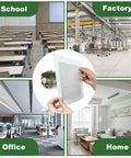 Drywall Repair Kit Eleven Piece Patch Set For Patch Up Holes And Dents In Walls shown used in school, factory, office, and home.