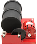 Rotary Rock Tumbler Kit With Dual Rubber Barrels 6 Lb Capacity Each Model AR2 115 Rock Tumbler Includes A Guide For Rock Polishers