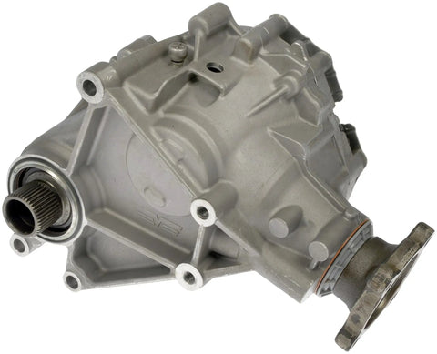 Patented Beefed Up PTU Power Transfer Unit Assembly For Ford And Lincoln Vehicles With Heat Shield Upgrade, gray metal housing