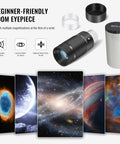 Stepless Zoom 1.25 Inch Telescope Eyepiece 8 to 24mm No Fuss All In One With 7 Element 4 Group Multi Coated Optics, space images
