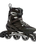Zetrablade Inline Skates For Men Starter Fitness Skates With High Cuff Support Durable Shell Plush Comfort Liner Black