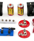 Hands On Circuit Building Kit For Electricity Basics Learn By Doing Series And Parallel Circuits With components displayed